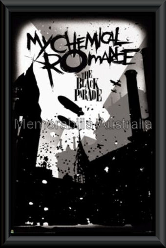 My Chemical Romance Poster Framed