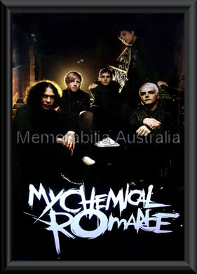 My Chemical Romance Poster Framed