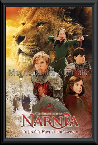 Narnia Movie Poster Framed