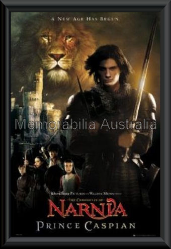 Prince Caspian Narnia Poster Framed