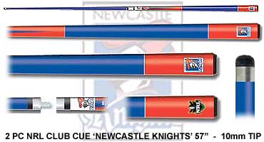 Newcastle Knights Pool Cue