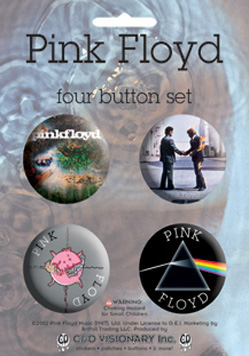 Pink Floyd Button Badge Pack