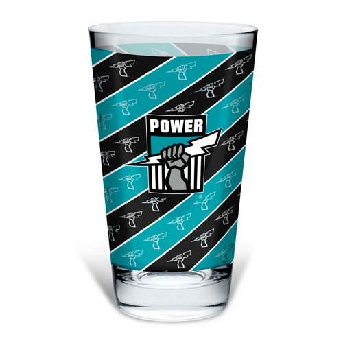 Port Adelaide Power Conical Glass
