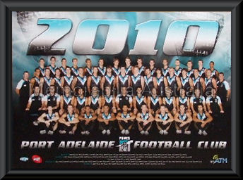 Port Power 2010 AFL Team Framed
