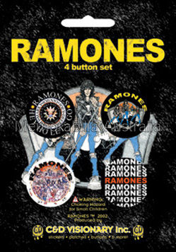 Ramones Button Badge Pack