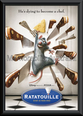 Ratatouille Poster Framed