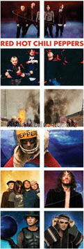 Red Hot Chilli Peppers Door Poster