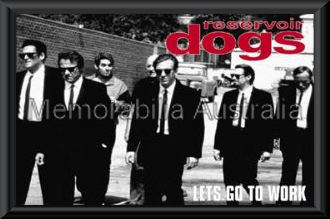 Reservoir Dogs Poster Framed