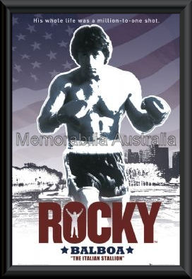 Rocky Balboa Movie Poster Framed