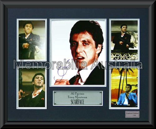 Scarface LE Photo Montage Framed