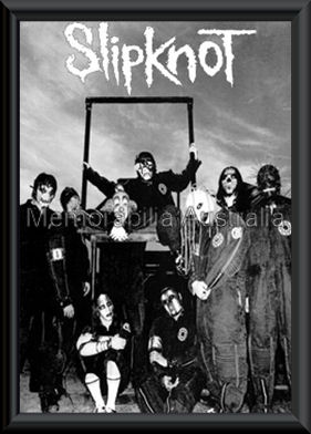 Slipknot Poster Framed