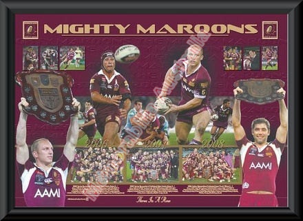 Mighty Maroons Hat Trick