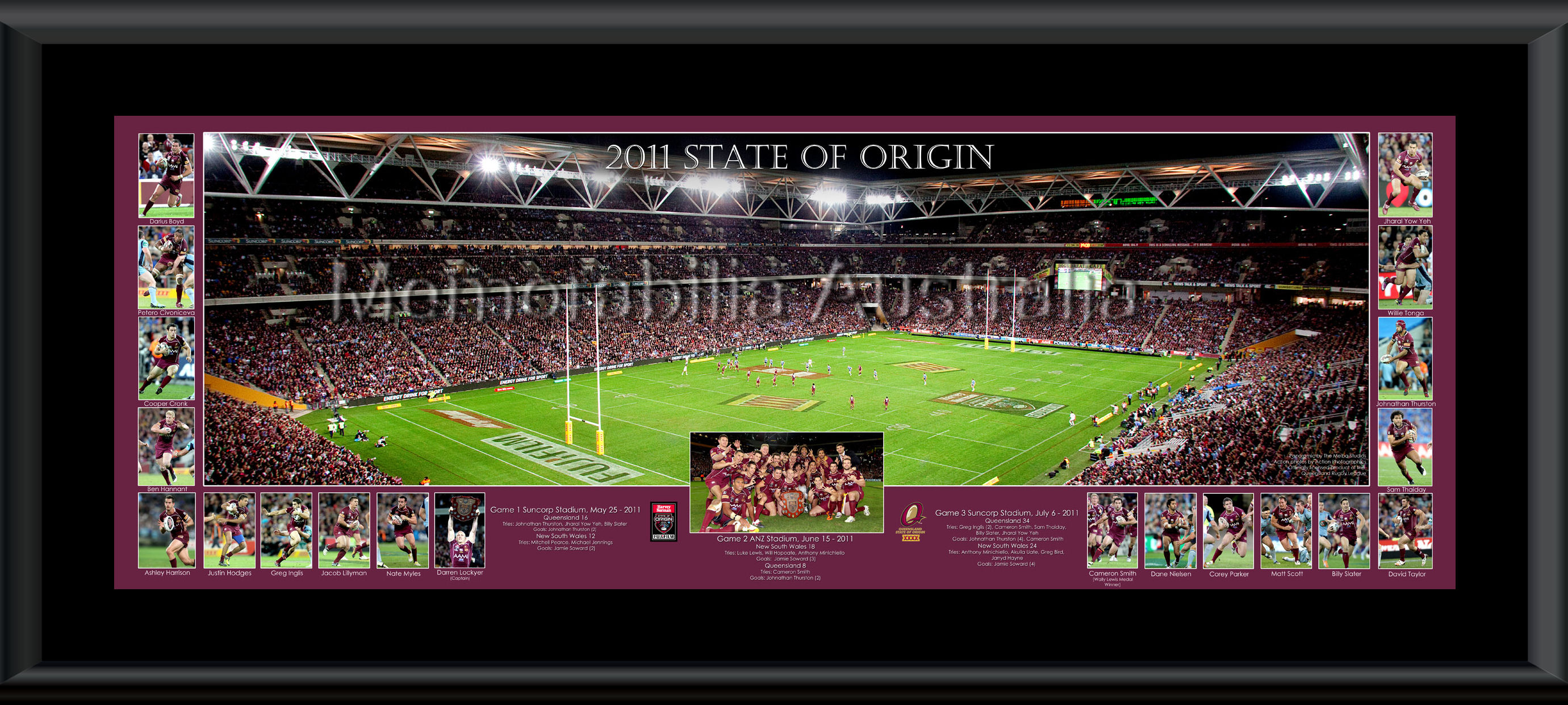 2011 Qld Panoramic Signed Smith