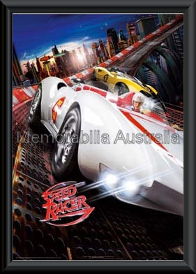 Speed Racer Poster Framed