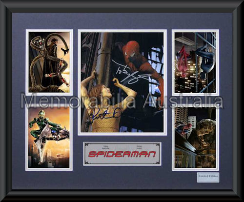 Spiderman LE Montage Framed