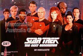 Star Trek Next Generation Video Poster
