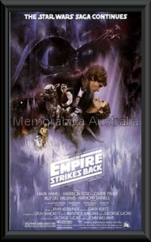 Empire Strikes Back Poster Framed