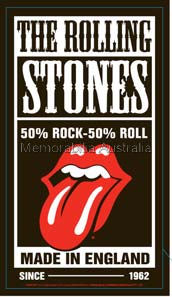 Rolling Stones Made In England Sticker