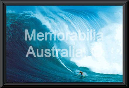 Big Wave Surfing Poster