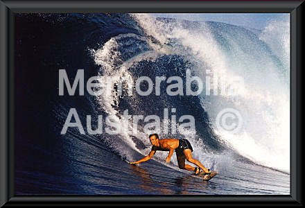 Surfing Framed Poster