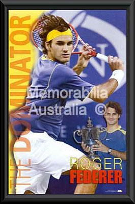 Roger Federer Framed Poster