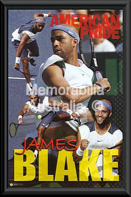 James Blake Framed Poster