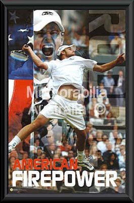 Andy Roddick Framed Poster