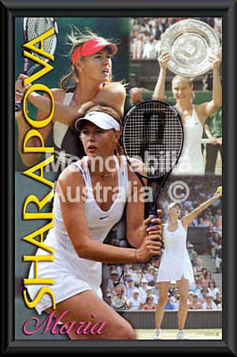 Maria Sharapova Wimbledon  Poster