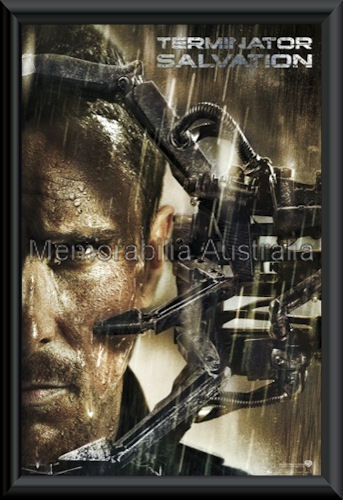 Terminator Salvation Poster Framed