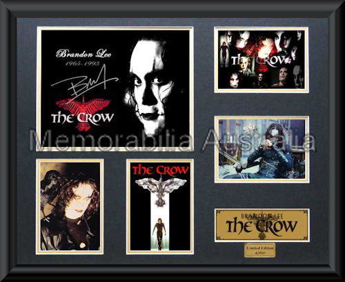 The Crow LE Montage Framed