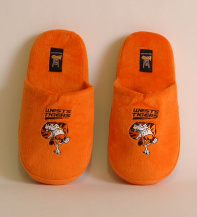 West Tigers Slippers - Large