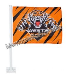 Wests Tigers NRL Car Flag
