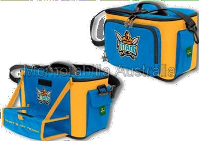 Gold Coast Titans Cooler Bag with Tray