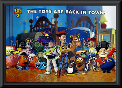Toy Story 2 Poster Framed