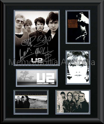 U2 LE Montage Mat Framed
