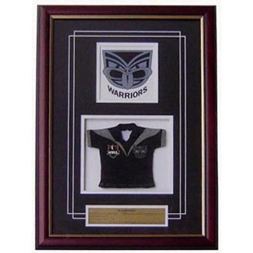 Warriors Framed Logo Mini Jersey