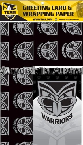 New Zealand Warriors Card and Wrap Pack