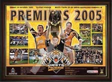 wests tigers 2005 signed jersey