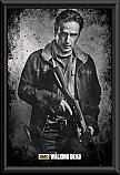 The Walking Dead Rick B/W Framed Poster