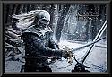 Game of Thrones White Walker Poster Framed