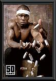 50 Cent Bullets Poster Framed