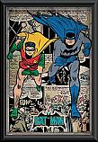 DC Comics - Batman Comic Montage Framed Poster