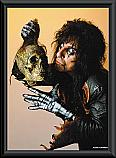Alice Cooper Skull Poster Framed