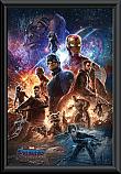 Avengers Endgame Cosmos Poster Framed
