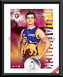 Brisbane Lions Heroes Jed Adcock signed  