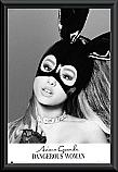 Ariana Grande Dangerous Woman Poster Framed