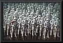 Star Wars The Force Awakens Stormtrooper Army Poster Framed