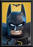 DC Comics - Lego Batman Face Framed Poster