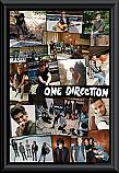 One Direction 2015 Collage Poster Framed