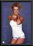 Britney Spears Vest Framed Poster